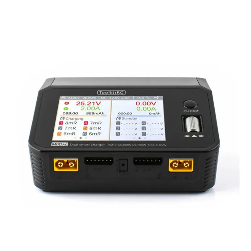 ToolkitRC M6DAC スマートリポバッテリー充電・ - Toolkitrc M6Dac Smart Charger のレビューと価格