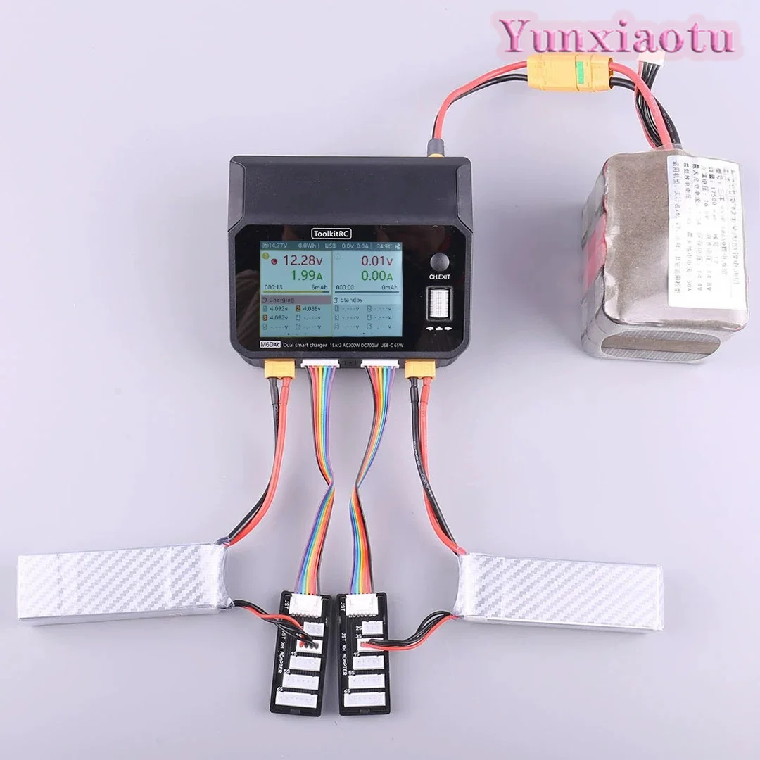 ToolkitRC M6DAC デュアルチャンネル スマート - Toolkitrc M6Dac Smart Charger のレビューと価格