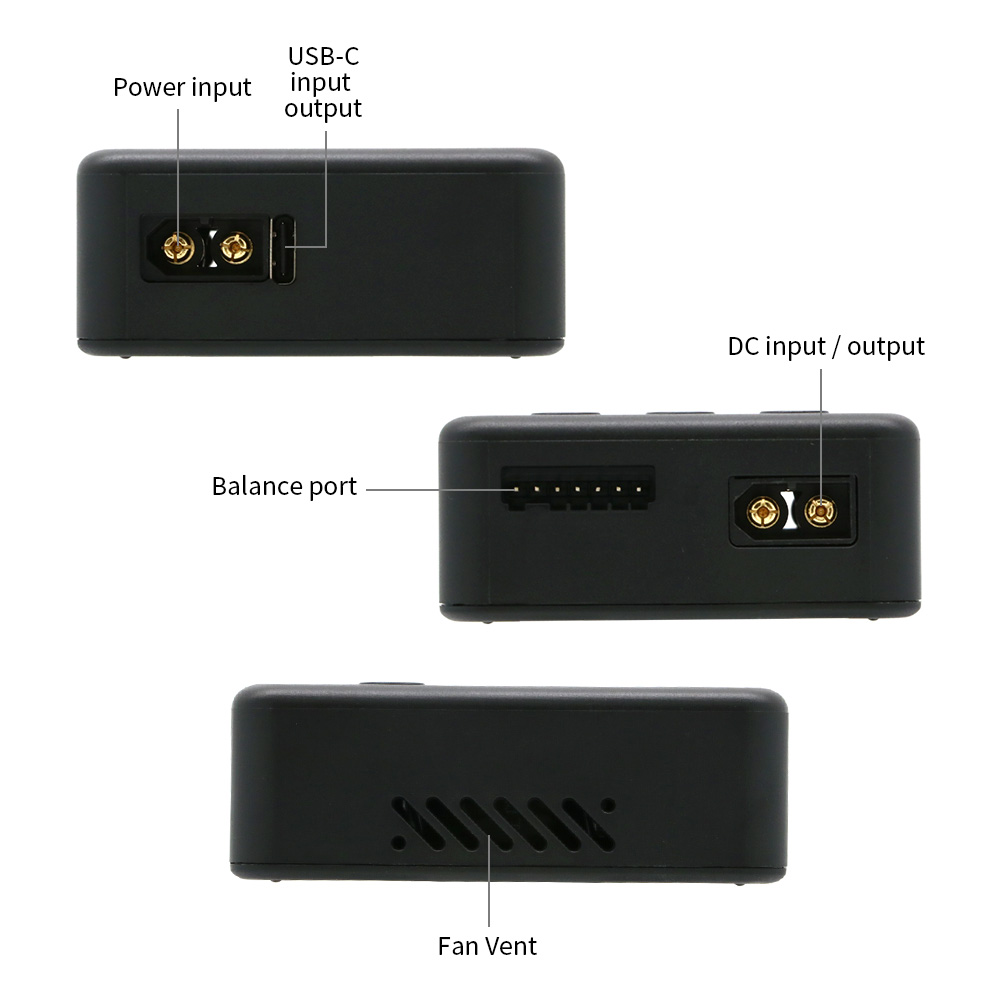 ISDT 608PD Lipo バランス充電器放電器、DC  - Toolkitrc M6Dac Smart Charger のレビューと価格