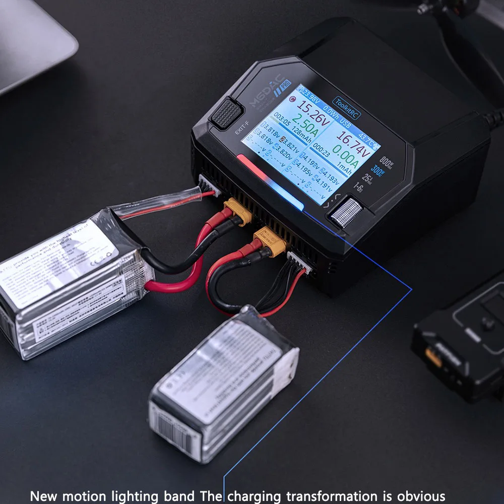 ToolkitRC M6DAC PRO V2 デュアルチャン - Toolkitrc M6Dac Smart Charger のレビューと価格